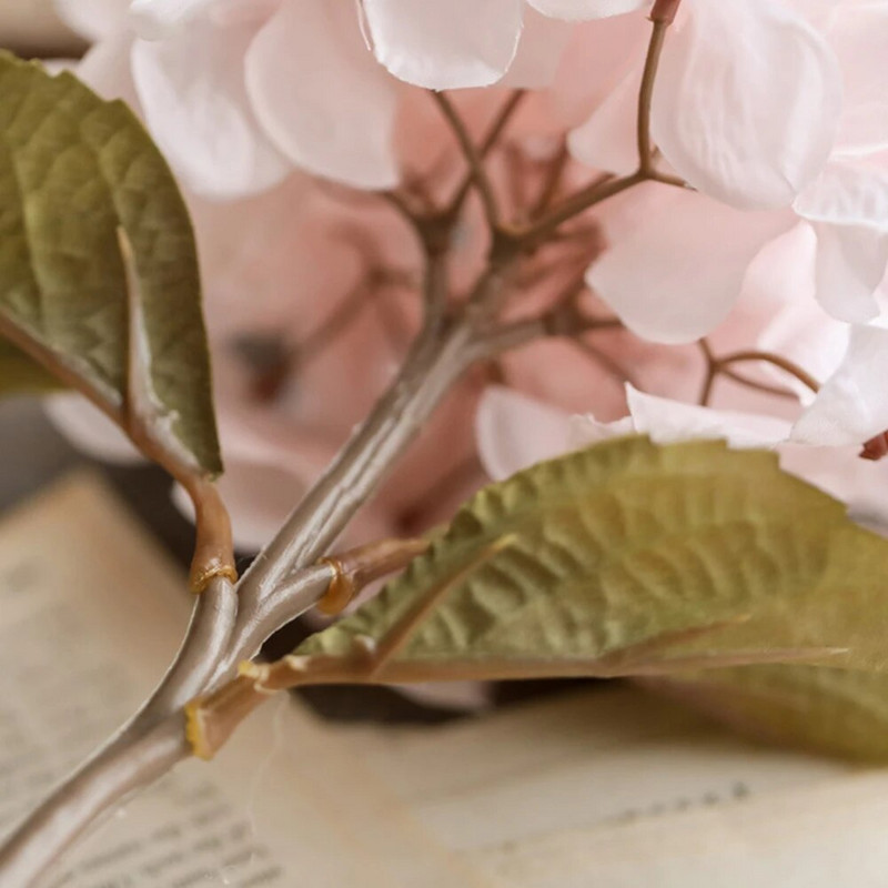 svilena hortenzija umjetno cvijeće vjenčanje dekoracija doma veliko lažno cvijeće hortenzija DIY dekor za hotelske zabave pribor za vijence