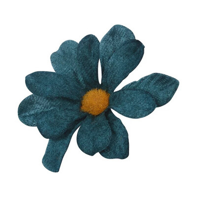 10 vnt Retro margumyno dirbtinės gėlės 6 cm Mini aksominis netikras audinys Gėlės galvos vestuvėms namų puošmena rankdarbiams pasidaryk pats