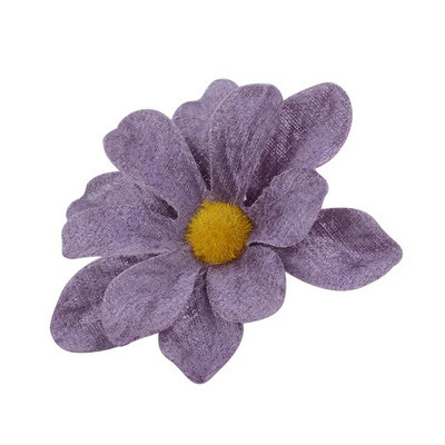 10 vnt Retro margumyno dirbtinės gėlės 6 cm Mini aksominis netikras audinys Gėlės galvos vestuvėms namų puošmena rankdarbiams pasidaryk pats