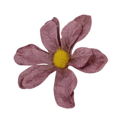 10 vnt Retro margumyno dirbtinės gėlės 6 cm Mini aksominis netikras audinys Gėlės galvos vestuvėms namų puošmena rankdarbiams pasidaryk pats