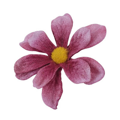 10 vnt Retro margumyno dirbtinės gėlės 6 cm Mini aksominis netikras audinys Gėlės galvos vestuvėms namų puošmena rankdarbiams pasidaryk pats