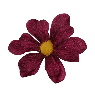 10 vnt Retro margumyno dirbtinės gėlės 6 cm Mini aksominis netikras audinys Gėlės galvos vestuvėms namų puošmena rankdarbiams pasidaryk pats
