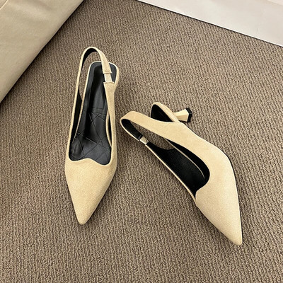 Uued naiste tasapinnalised Patchwork T rihmaga kingad valged mustad Patchwork nahast kingad terava ninaga madalad kontsad Vintage Zapatos Mujer 1342N