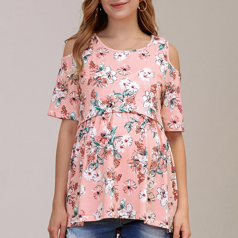 Grūtnieču apģērbi grūtniecēm, topi zīdīšanas T-krekli liela izmēra grūtniecēm kleita ar īsām piedurknēm grūtniecēm sievietēm, lieli, lieli topi