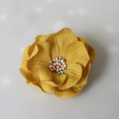 5Gb 6CM Audums Kamēlijas Mākslīgie Ziedi Roku darbs DIY Matu Aksesuāri Apģērbs Cepures Čības Dekorācija