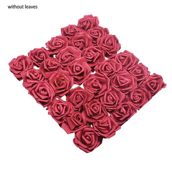 10/20/30 Heads 8CM Artificial PE Foam Rose Flowers DIY Wedding Bride Bouquets for Bridal Shower Party Wedding Διακοσμητικό λουλούδι