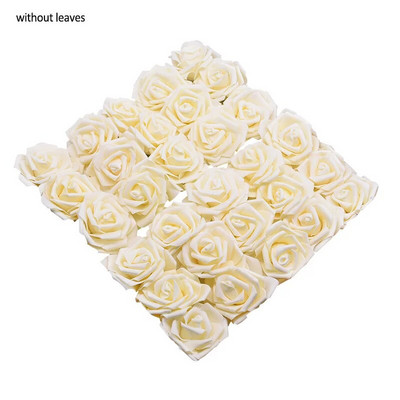20.10.30 galviņas 8 CM mākslīgās PE putu rožu ziedi DIY kāzu līgavu pušķi līgavas dušas ballītei kāzu dekoratīvs zieds