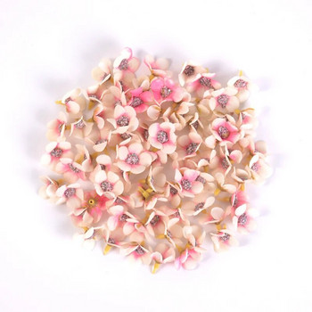 50 τμχ Μαργαρίτα Τεχνητά Λουλούδια Κεφαλή Μίνι Μεταξωτό 2 εκ. Ψεύτικα λουλούδια για διακόσμηση σπιτιού Στολισμός γάμου DIY Γιρλάντα Κεφαλή λουλούδια