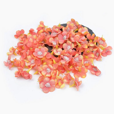 50 kom. Mini svileni ukras od tratinčica, umjetno cvijeće, 2 cm, lažno cvijeće za uređenje doma, vjenčani ukras, DIY vijenac, cvijeće
