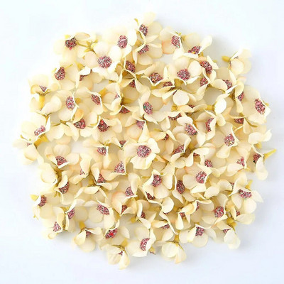 50 kom. Mini svileni ukras od tratinčica, umjetno cvijeće, 2 cm, lažno cvijeće za uređenje doma, vjenčani ukras, DIY vijenac, cvijeće