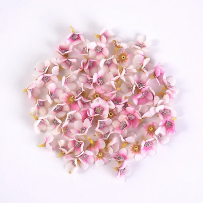 50 kom. Mini svileni ukras od tratinčica, umjetno cvijeće, 2 cm, lažno cvijeće za uređenje doma, vjenčani ukras, DIY vijenac, cvijeće