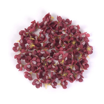 50 kom. Mini svileni ukras od tratinčica, umjetno cvijeće, 2 cm, lažno cvijeće za uređenje doma, vjenčani ukras, DIY vijenac, cvijeće