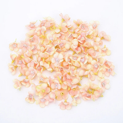 50 kom. Mini svileni ukras od tratinčica, umjetno cvijeće, 2 cm, lažno cvijeće za uređenje doma, vjenčani ukras, DIY vijenac, cvijeće