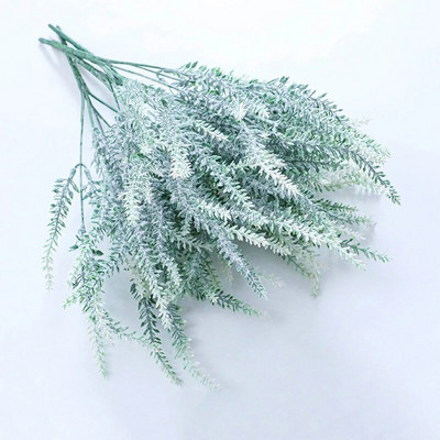 Ljubičasta Provansa Lavanda Umjetno cvijeće Vjenčani buket mladenki Diy Dekoracija doma Zrno Božić Plastična lažna biljka