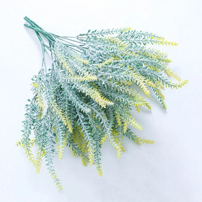 Ljubičasta Provansa Lavanda Umjetno cvijeće Vjenčani buket mladenki Diy Dekoracija doma Zrno Božić Plastična lažna biljka