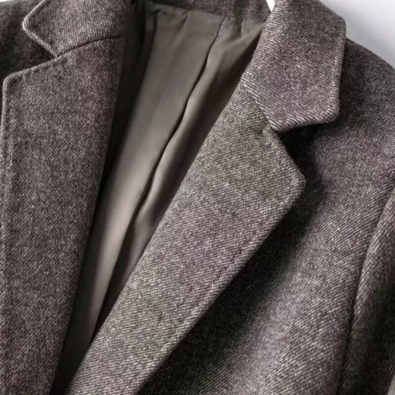 Blazer Ženska moda korejskog dizajna Chic Jednostavan dugih rukava na ovratnik Ležerna uredska dama Elegantna jakna