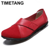 TIMETANG 2019 Cipele za čamce Ženske proljetne ravne cipele Ležerne cipele od 2019. Modne plitke jednobojne ženske cipele s kukom na kuku E536