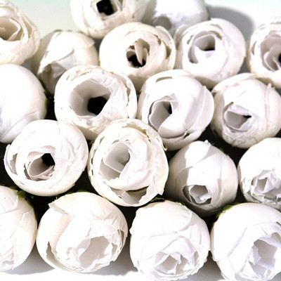 10 komada 3 CM novi umjetni cvijet Svilena glava ruže za svatove Dekoracija doma DIY vijenac spomenar Poklon kutija Craft Lažni cvijet