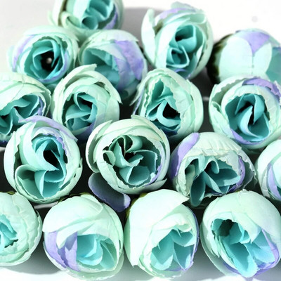 10 komada 3 CM novi umjetni cvijet Svilena glava ruže za svatove Dekoracija doma DIY vijenac spomenar Poklon kutija Craft Lažni cvijet