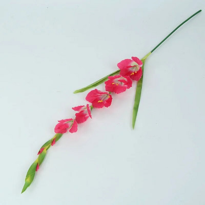 8 glava Iris gladiola Duga grana Umjetno svileno cvijeće za kućnu dekoraciju radne površine Lažno cvijeće za zabavu i vjenčanje