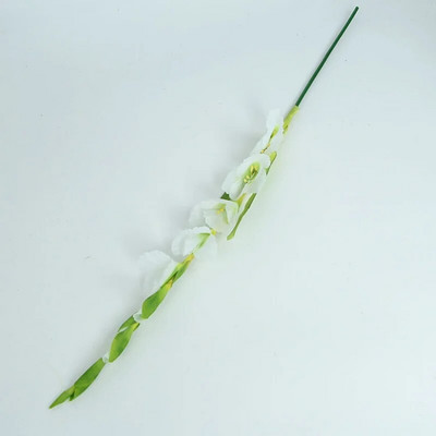 8 glava Iris gladiola Duga grana Umjetno svileno cvijeće za kućnu dekoraciju radne površine Lažno cvijeće za zabavu i vjenčanje