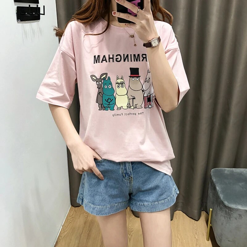 Egyszínű nyári póló terhes nőknek, viselet 95% pamut rövid ujjú pólók kismama ruhák nagykereskedelme 3931P