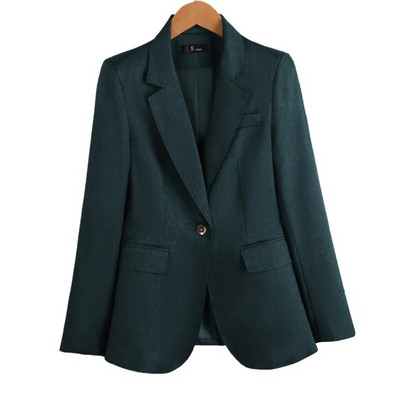 2023. Novi elegantni ženski kompleti hlača Kaki kavanozeleni uski sako + hlače Kompleti od 2 komada Formalna radna odjeća za uredske dame