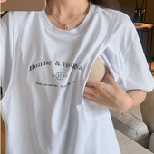 Suveriided rasedatele naiste T-särk sünnitusjärgne naiste rinnaga toitmise särk Rasedatele mõeldud rõivad19085