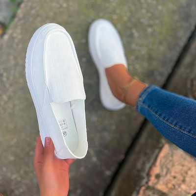 Ženske niske cipele za slobodno vrijeme, nove modne niske cipele s ravnom petom za van, lagane i udobne sportske cipele velikih veličina 43