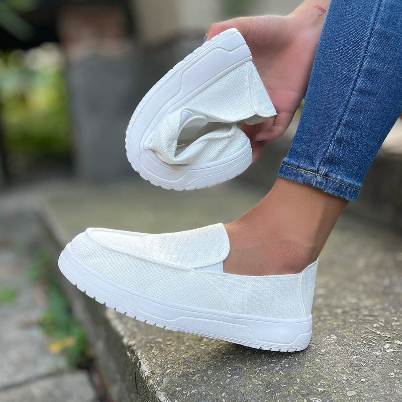 Ženske niske cipele za slobodno vrijeme, nove modne niske cipele s ravnom petom za van, lagane i udobne sportske cipele velikih veličina 43