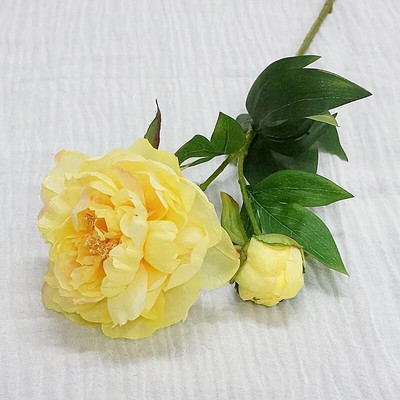 Simulacija 2 bogata cvijeta božura Dom Dnevni boravak Stol za blagovanje Vjenčanje Dekoracija hotela Umjetno cvijeće Rekviziti Lažni cvijet