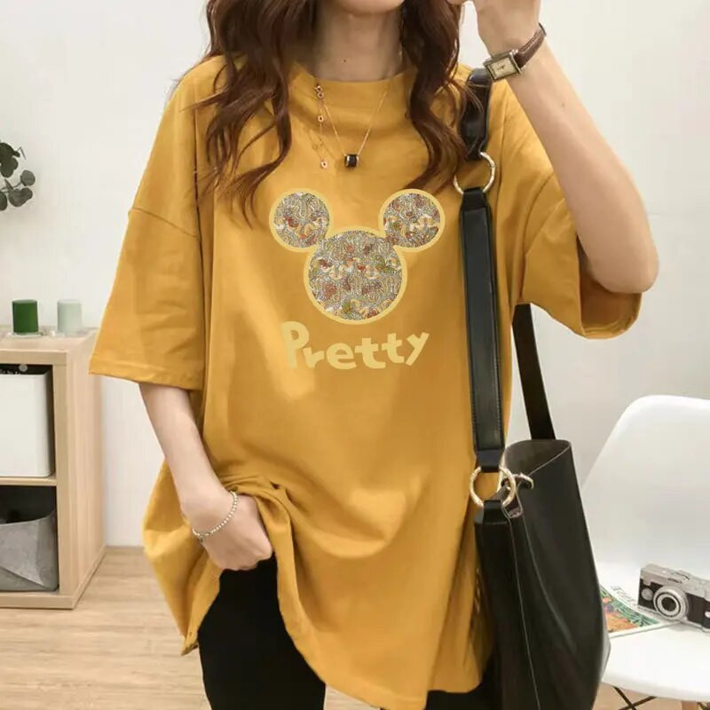 Vasaras maternitātes zīdīšanas T-krekls ar īsām piedurknēm O veida kakla apdruku, barošanas topi grūtniecēm, virsdrēbes pēcdzemdību māmiņām