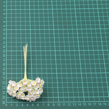 8 τεμ/1 μάτσο Μίνι χάρτινο τριαντάφυλλο ψεύτικο μπουκέτο λουλούδι Στολισμός γάμου Τεχνητό λουλούδι DIY Scrapbooking