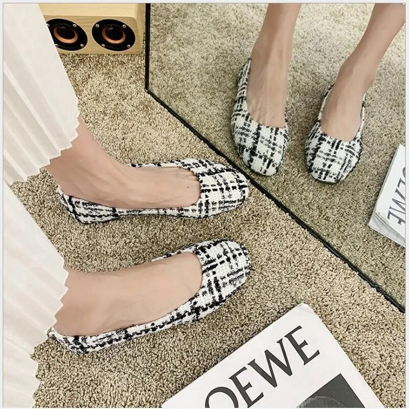 Ženske ravne cipele 2021. Ženske cipele Boje bombona Ženske natikače Proljeće Jesen Ravne cipele Ženske Zapatos Mujer Ljetne cipele Veličina 35-43