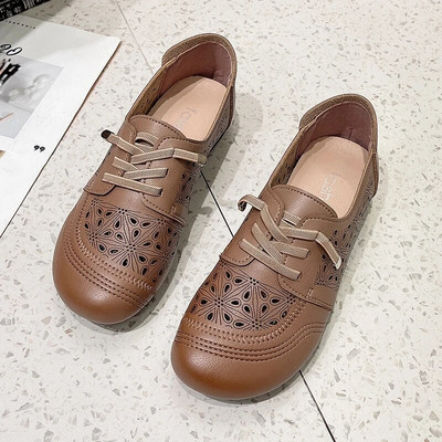 Nove modne ženske tenisice za 2023. Ležerne cipele Ženske kožne lagane dizajnerske mokasine Prozračne ženske ravne cipele