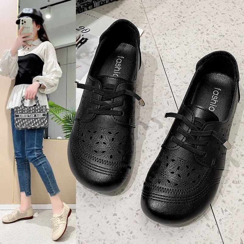 Nove modne ženske tenisice za 2023. Ležerne cipele Ženske kožne lagane dizajnerske mokasine Prozračne ženske ravne cipele