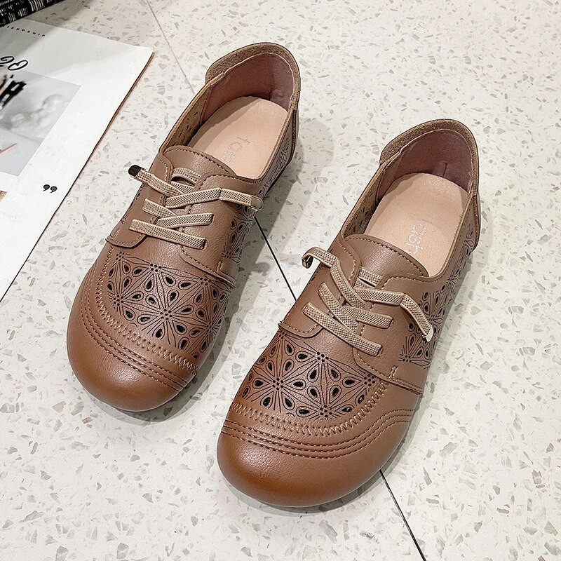 Nove modne ženske tenisice za 2023. Ležerne cipele Ženske kožne lagane dizajnerske mokasine Prozračne ženske ravne cipele