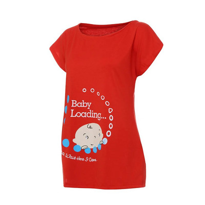 Naiste lühikeste varrukatega õde rasedate topid emadele T-särgi pluus Ropa De Mujer rasedate topid Naljakas raseduse särk