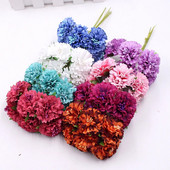 6 kom 3,5 cm svilena tratinčica Umjetni cvijet Vjenčanje Kućno ukrasno cvijeće Uradi sam vijenac Spomenar Rukotvorina Lažni cvijet