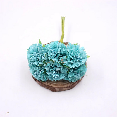 6 kom 3,5 cm svilena tratinčica Umjetni cvijet Vjenčanje Kućno ukrasno cvijeće Uradi sam vijenac Spomenar Rukotvorina Lažni cvijet