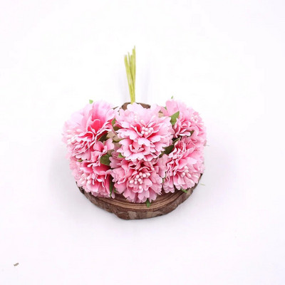 6 kom 3,5 cm svilena tratinčica Umjetni cvijet Vjenčanje Kućno ukrasno cvijeće Uradi sam vijenac Spomenar Rukotvorina Lažni cvijet