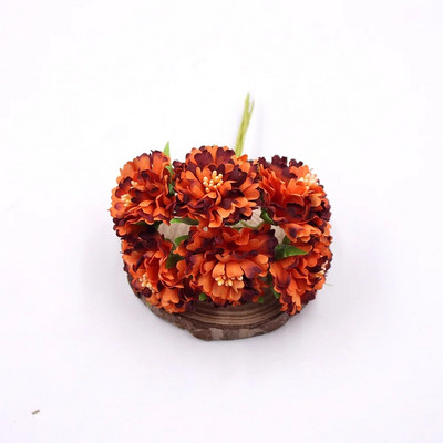 6 kom 3,5 cm svilena tratinčica Umjetni cvijet Vjenčanje Kućno ukrasno cvijeće Uradi sam vijenac Spomenar Rukotvorina Lažni cvijet