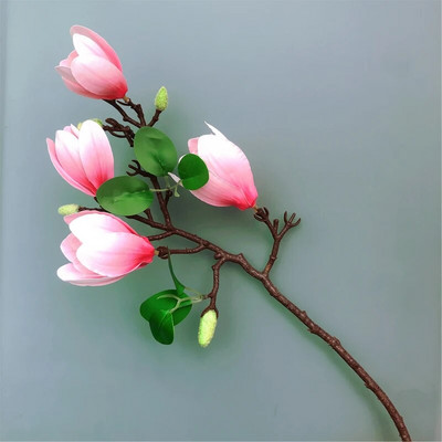 Real Touch Big Magnolia Umjetno cvijeće Božićni ukrasi za vjenčanje Lažni cvijet Home Party Decor Flores Artificiales