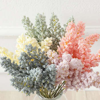 6 τεμάχια /Δέσμη PE λεβάντα Φτηνά τεχνητά λουλούδια Χονδρική φυτική διακόσμηση τοίχου μπουκέτο Εγχειρίδιο Diy Vases for Home