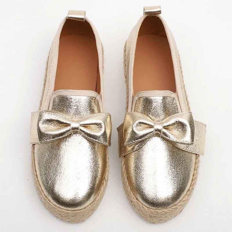 Jesen 2022. Ženske ravne cipele Tenisice s platformom Slip On Velika mašna Ženske natikače Mokasine Cipele za slobodno vrijeme Ženska veličina 35-43