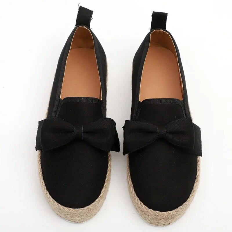 Jesen 2022. Ženske ravne cipele Tenisice s platformom Slip On Velika mašna Ženske natikače Mokasine Cipele za slobodno vrijeme Ženska veličina 35-43