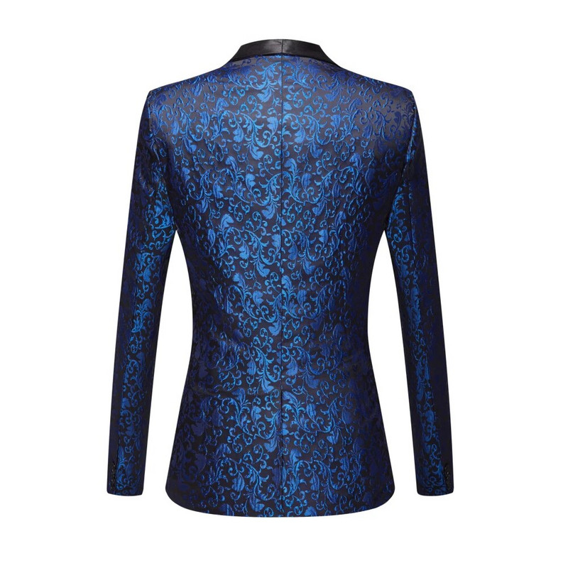 Novo vino crveno crno bijelo ružičasto plavo muško odijelo uski smoking prilagođeni blejzer Odijela za vjenčanje mladoženja (jakna + crne hlače)