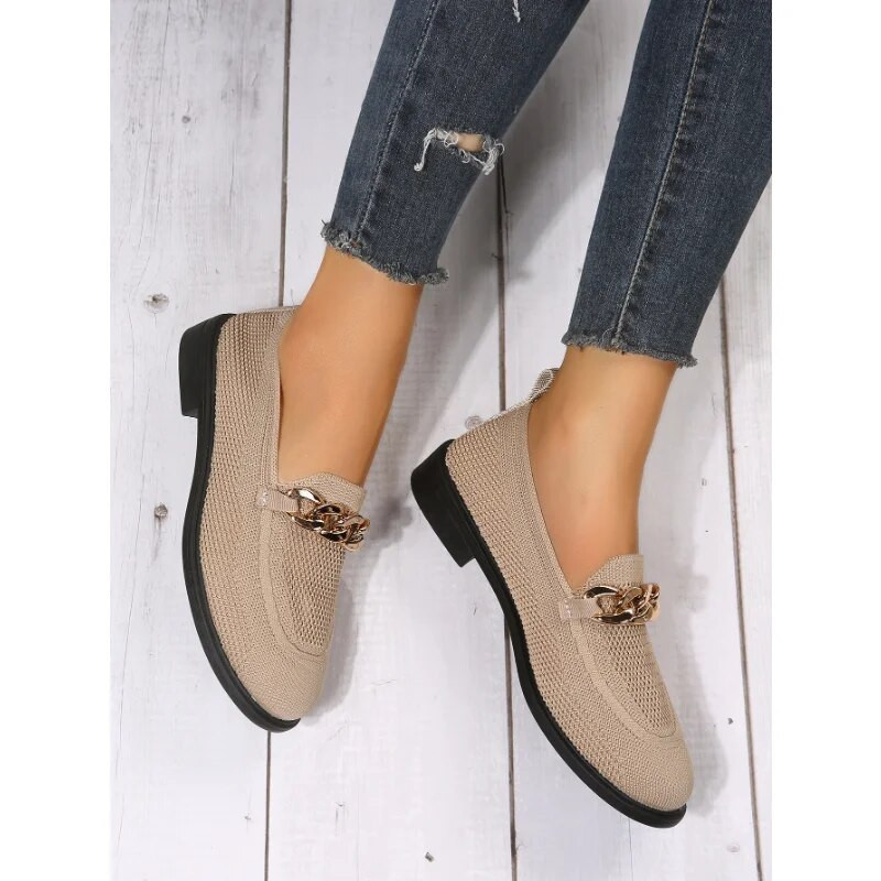 Ženske ravne cipele Udobne mrežaste pletene natikače Mary Jane Tenisice za medicinsku sestru Ženske cipele s platformom Vintage cipele Mama Pamučne sportske tenisice