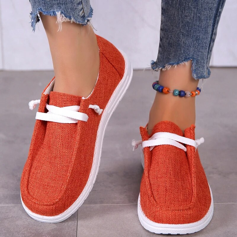 Dopamin öltözőcipő női fényes szivárvány színű vászon tornacipő női nyári lélegző, lapos szövetből készült cipők márkatervezés