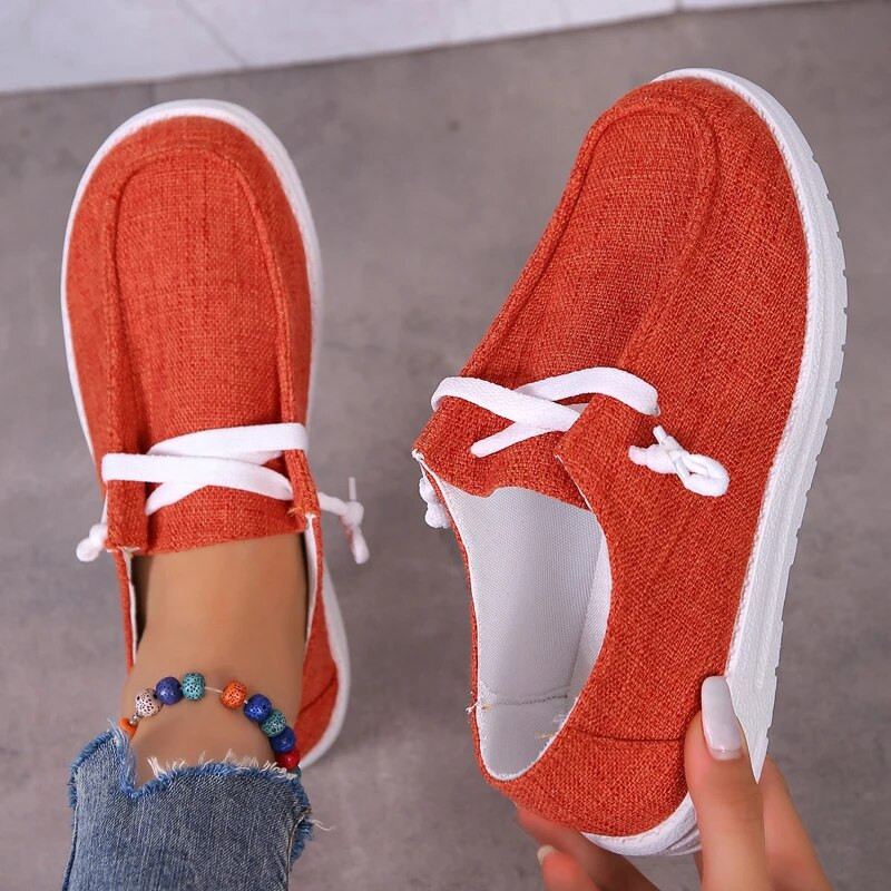 Dopamin öltözőcipő női fényes szivárvány színű vászon tornacipő női nyári lélegző, lapos szövetből készült cipők márkatervezés